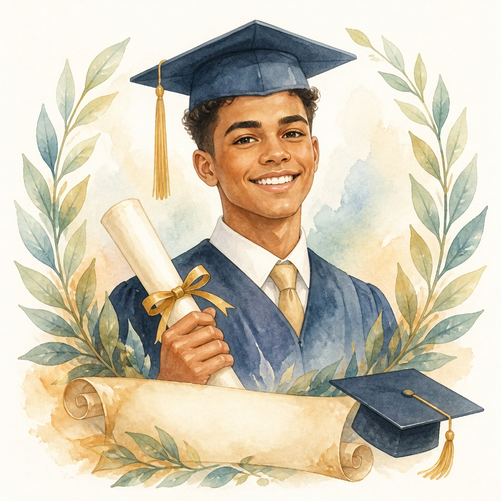 Achievement Certificate Art — DBIsaac