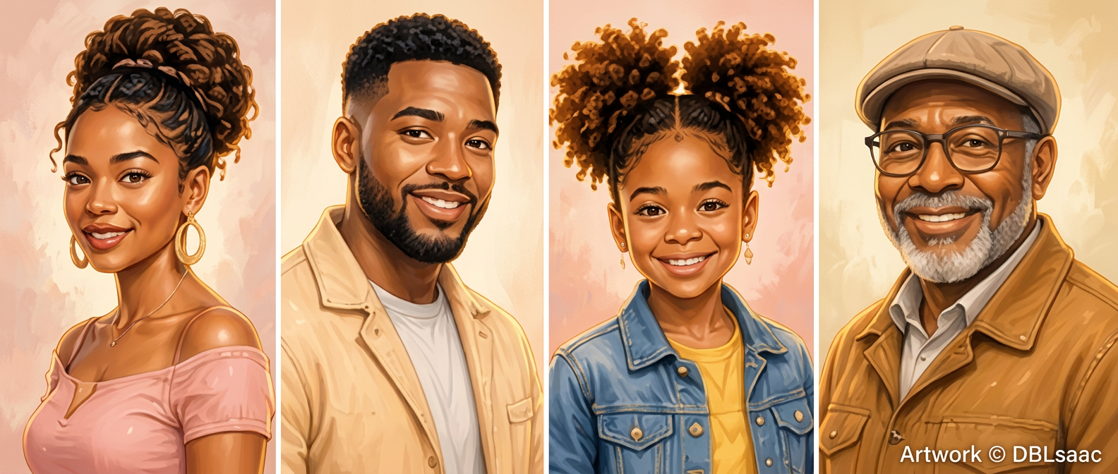 Custom Portrait Art artwork by DBIsaac