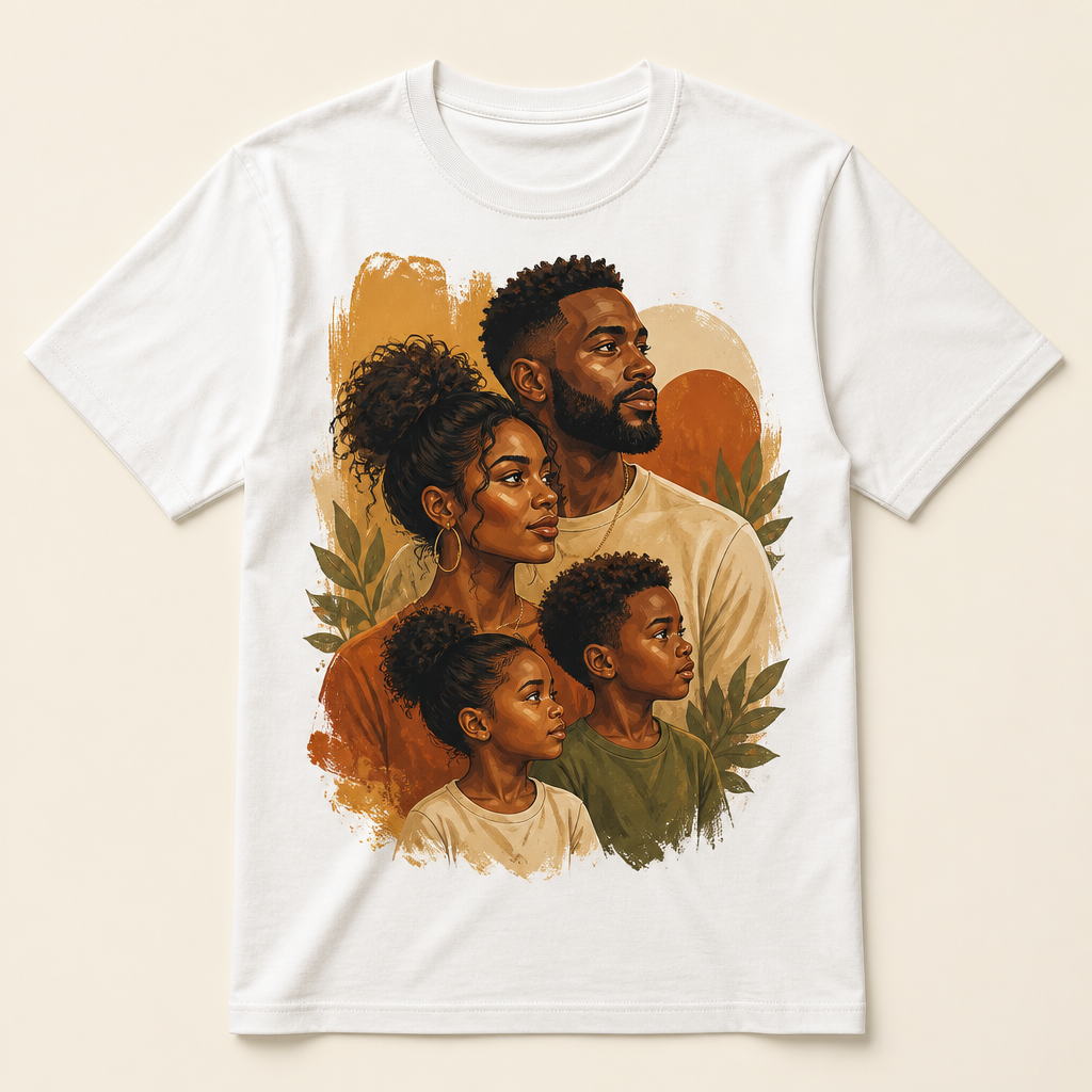 Portrait T-Shirt Design — DBIsaac
